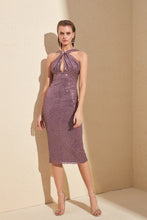 Load image into Gallery viewer, Trendyol Collar Detailed Sequined Dress
