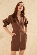 Load image into Gallery viewer, Trendyol Zipper Dress
