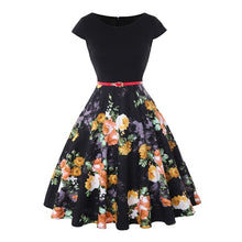 Load image into Gallery viewer, MISSJOY Plus size 4XL Dress kleding vrouwen Vintage
